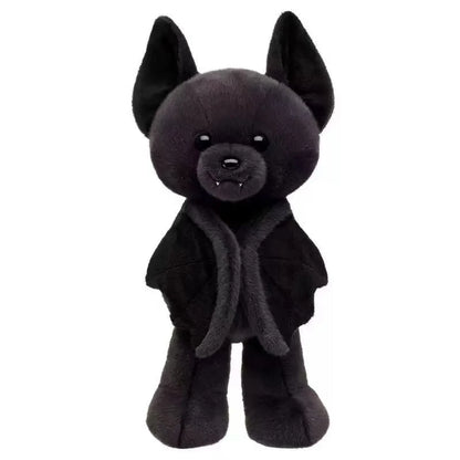 30CM High Quality Build a Bear Posable Bat Soft Plush Toy Cute Pet Accessories Doll Merch Birthday Halloween Christmas Kids Gif