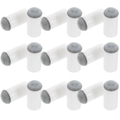 50pcs Billiard 13mm Leather Replacement Pool Stick Accessories Portable Cue Tips Leather Billiard Tips Gaming Tools