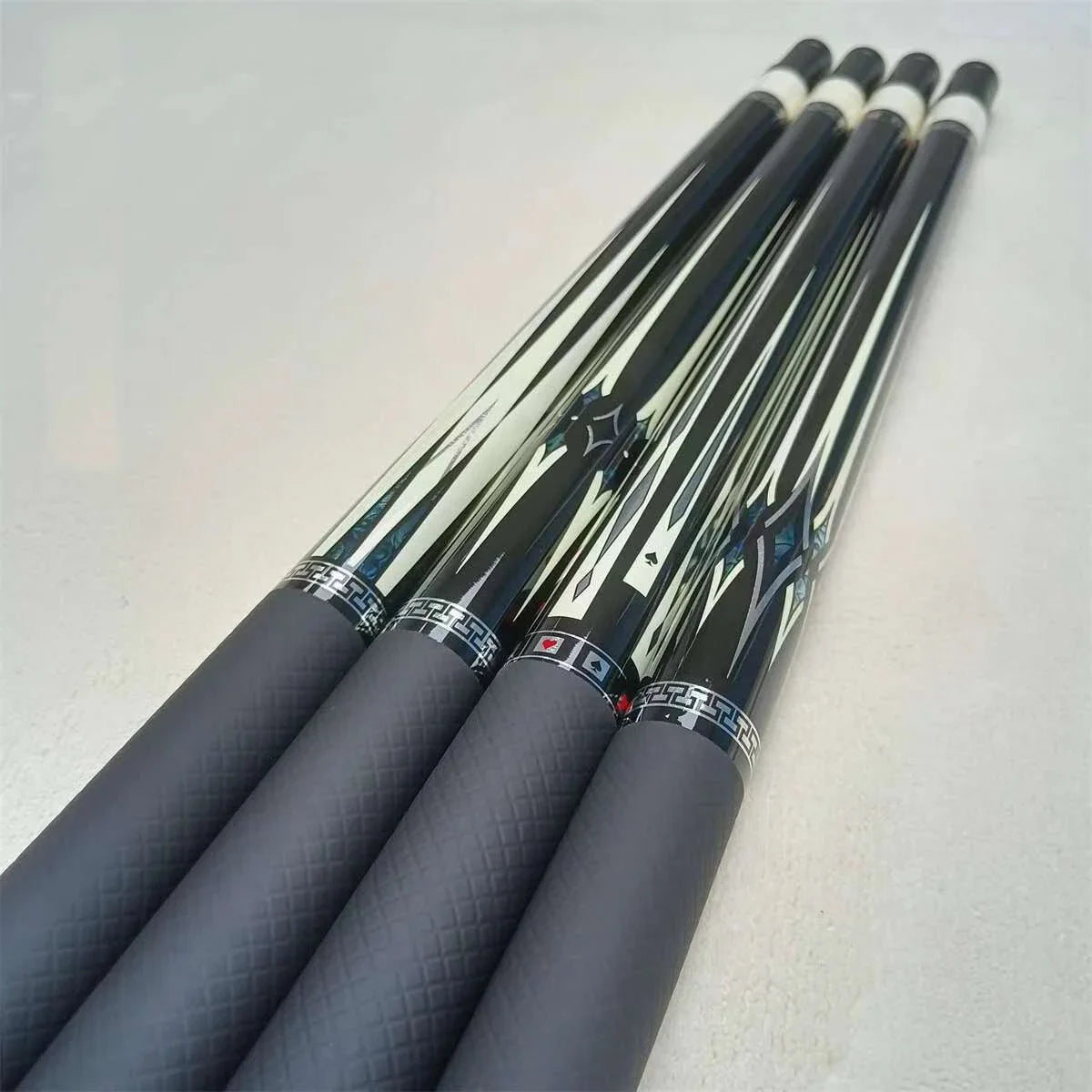 Premium High-End Leadsuper  100% Carbon Fiber Shaft 1/2 Billiard Pool Cue With10 11.5  12.5mm Cue Tip