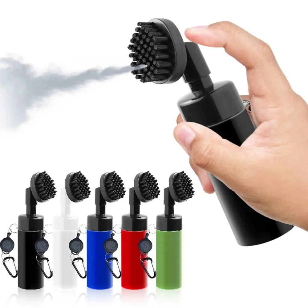 Leakproof Golf Club Groove Water Brush Nozzle Design Lightweight Golf Reservoir Tube Carabiner Portable Golf Squeeze Bottle