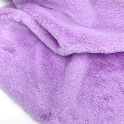 Sewbato 10mm 100% Polyester Faux Fur Fabric 50x50cm Environmentally Friendly Soft Minky Fabric Plush Toy/Clothing Plush Fabric