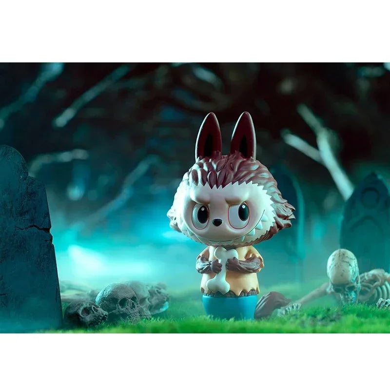 POP MART Labubu Halloween Monster Carnival Series Blind Box Guess Bag Mystery Box Toys Doll Cute Anime Figure Ornaments Gift