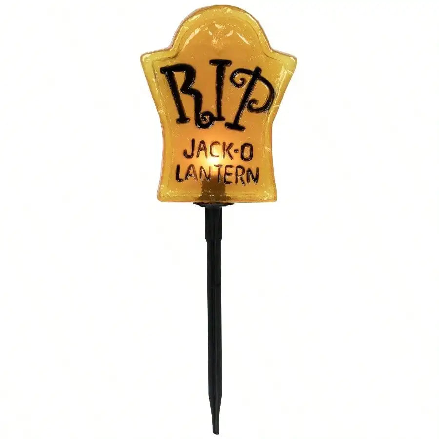 3-Pack Artificial Tombstone Decorations - Halloween Cemetery Grave Stones With Realistic Details, Weather-Resistant Outdoor