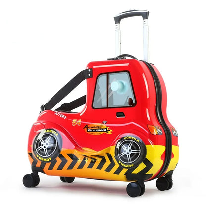 Travel Bags for Children Kids' Luggage Middle Size Luggage Travel Suitcases With Wheels Little Yellow Duck Rolling Luggage Case
