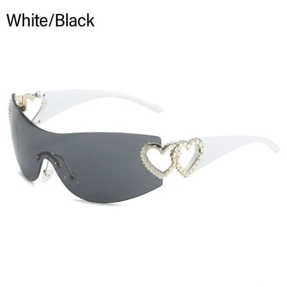 Fashion Designer Sunglasses Women 2023 Luxury Trending Y2k Sunglasses Woman Shade Pink Glasses Goggle 2000'S Lentes De Sol Mujer