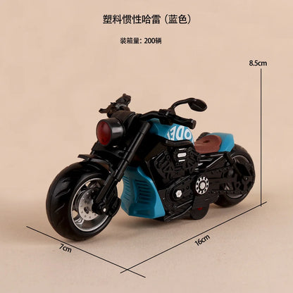 For 17cm Labubu Doll Black Leather Jacket & Inertia Bike Set Cool Biker Outfit Ropa Labubu Doll Accessory