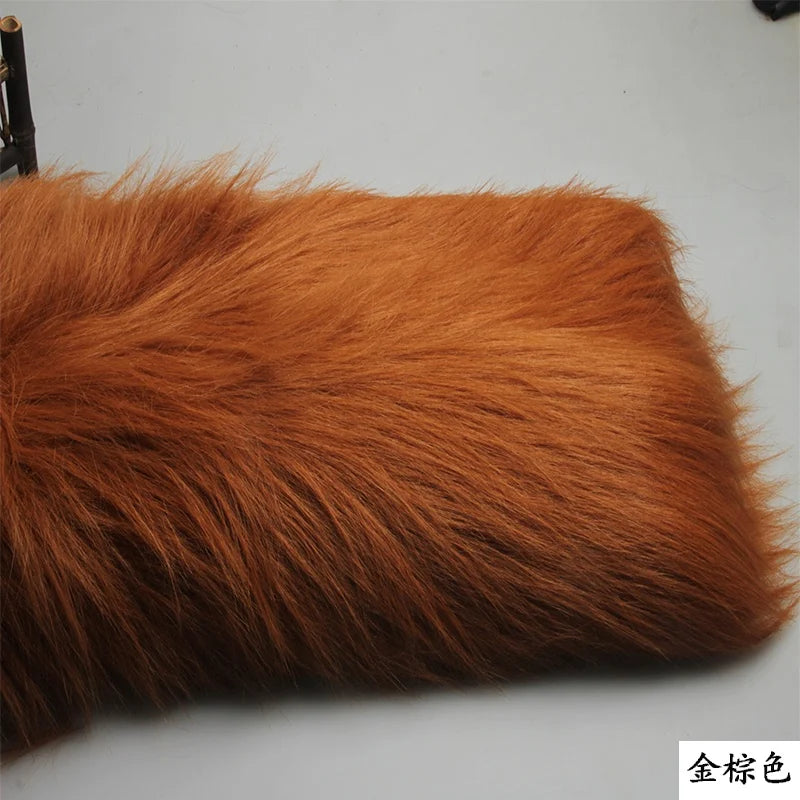 4 Kinds of Purple 12cm Long Pile Fur Faux Fur Fabric Soft Plush Faux Fur Fabric Sewing DIY Toy Home Background Decoration Cloth