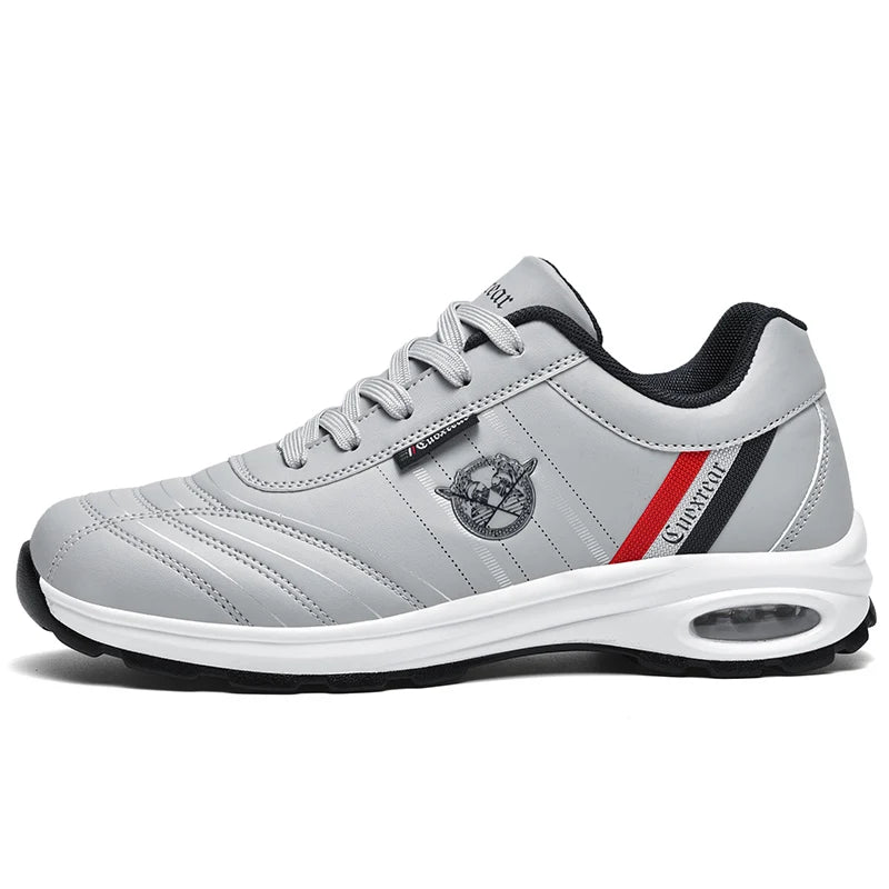 Professional Golf Shoes for Men Women Outdoor Leather Sneakers in Blue Red Big Size Golf Shoes for Man Flats