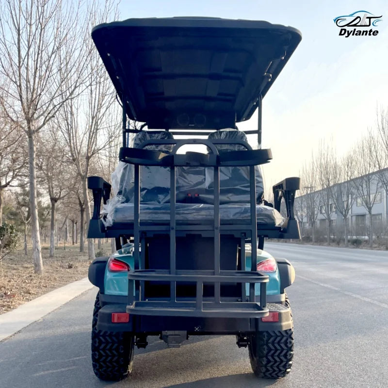 Made in China Low Price 2 4 Seater 48/60v/72v Battery Off-Road Hunting Cart Street Legal City EV Luxury Electric Club Golf Cart