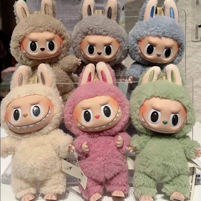 New Labubu the Monsters Blind Box Toys Cardiac Macarone Mysterious Surprise Box Guess Bag Figure Model Bag Keychain Gifts