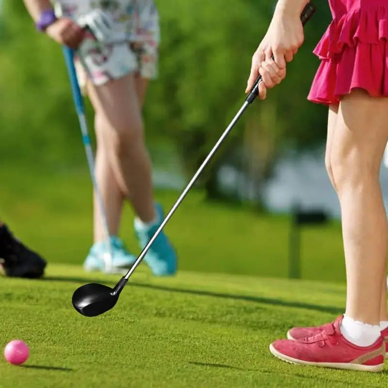 Kids Golf Club Set Stainless Steel Lightweight Golf Putters Detachable Multifunctional Golf Playing Supplies for Boys Girls