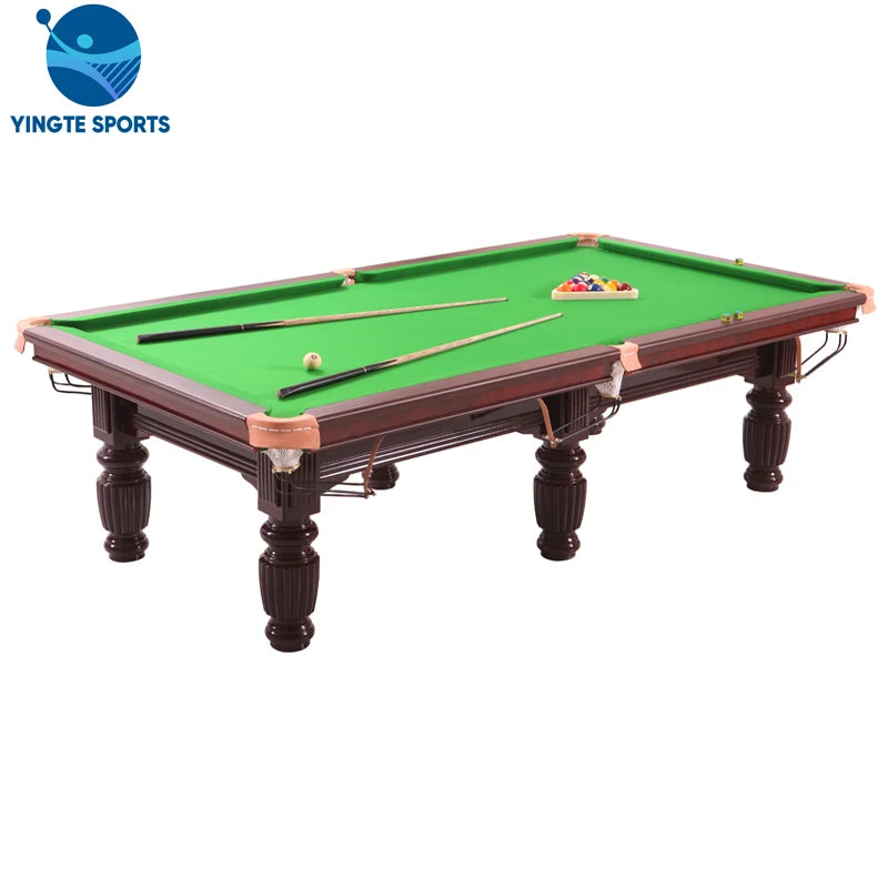 8 Ball 9 Foot Pool Table Billiard  Table Cloth Pool Snooker Table Indoor Outdoor