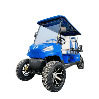 Comfortable Driving Golf Carts Electric Golf Buggy Factory 4+2 Seat Sightseeing Bus Club Cart  6 Seater Electric Golf Cart