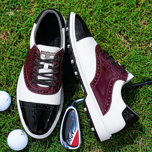 Men's Golf Shoes Outdoor Lawn Golf Sports Shoes Casual Sports Shoes High-Quality Fashion Walking Sports Shoes