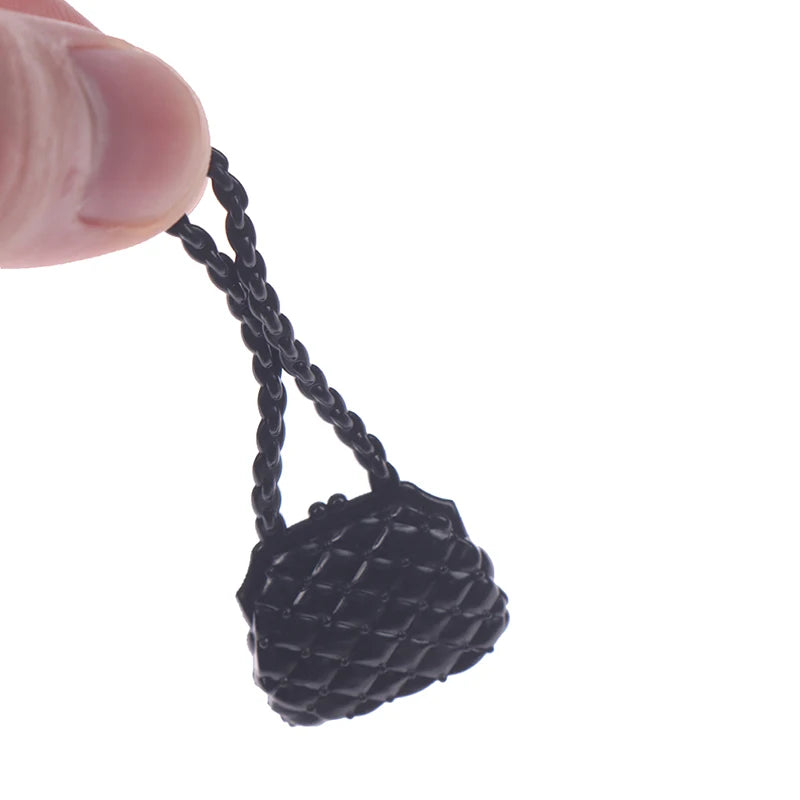 1PCS New Fashion Mini Handbag Shoulder Bag for Doll Decor Accessories Kids Toys