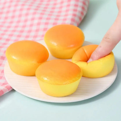 Donuts Bread Slow Rebound Toy Simulation Food Play PU Bread Puff Slow Rebound Toy Funny Cake Squeeze Dessert Toy Children Toys