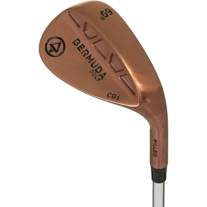 Bermuda Premium Golf Wedge Set for Men - 52 56 60 Degree Golf Wedges - Cavity Back Design With Full Face Milling