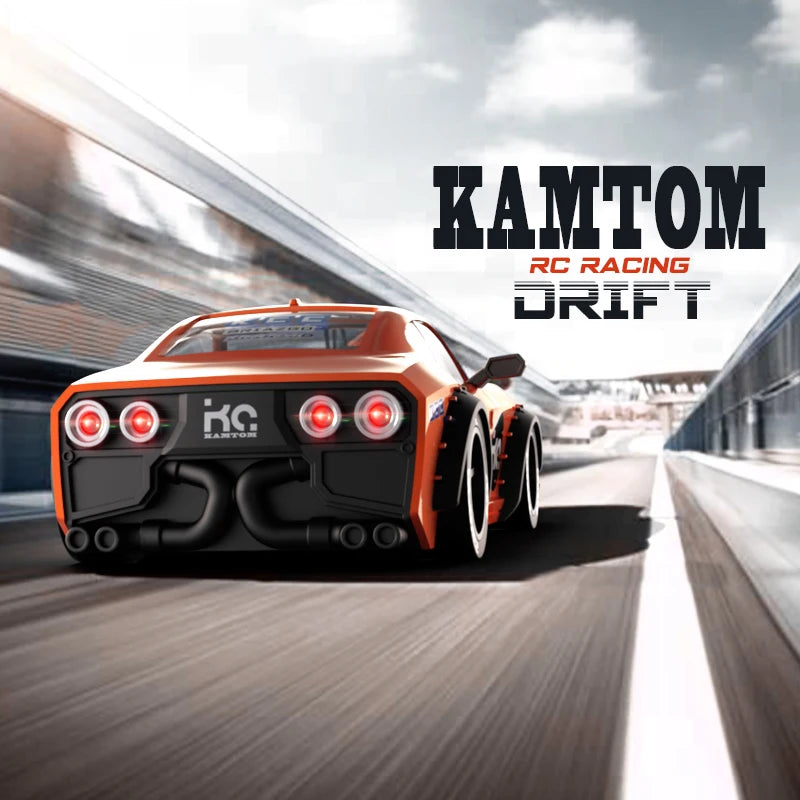KAMTOM KM3299 4WD 1:32 Mini High-Speed Drift Electric Remote Control Car 2.4G Rc Toys for Boys Kids Gifts