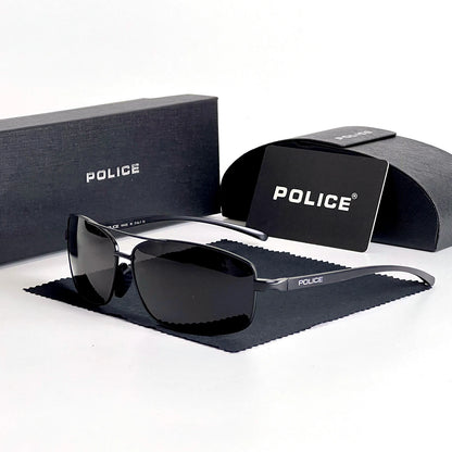 Luxury Brand Policer Sunglasses Polarized for Men Classic Sun Glasses High Quality Eyewears Pilot Goggle UV 400 Protection 6247