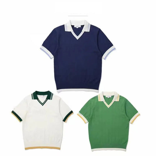 2025 New Women's Golf Knitted Shirt, Spring/Summer Women's Knitted Sports T-Shirt, Comfortable, Breathable, Free Shipping
