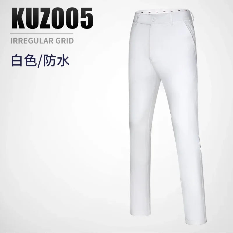 PGM Authentic Golf Pants Men Waterproof Trousers Soft Breathable Golf Clothing Summer Sizes Xxs-Xxxl KUZ005