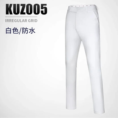 PGM Authentic Golf Pants Men Waterproof Trousers Soft Breathable Golf Clothing Summer Sizes Xxs-Xxxl KUZ005
