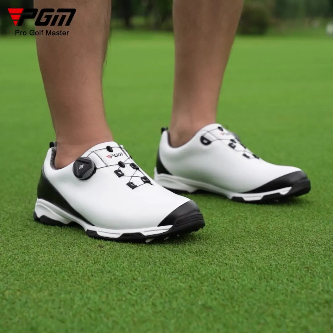 PGM Golf Men's Shoes Waterproof Sports Shoe Knobs Shoelaces Breathable Slip Resistant Sneakers Wholesale XZ090