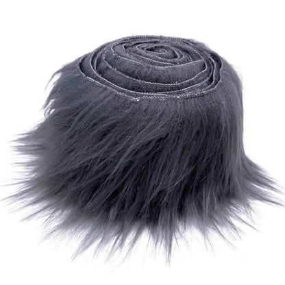 Fur Ribbon Tapes 1.5m DIY Apparel Sewing Faux Fur Fluffy Trim Trimming Fabric Home Decor Sewing Costume Craft Faux Fur Fabric
