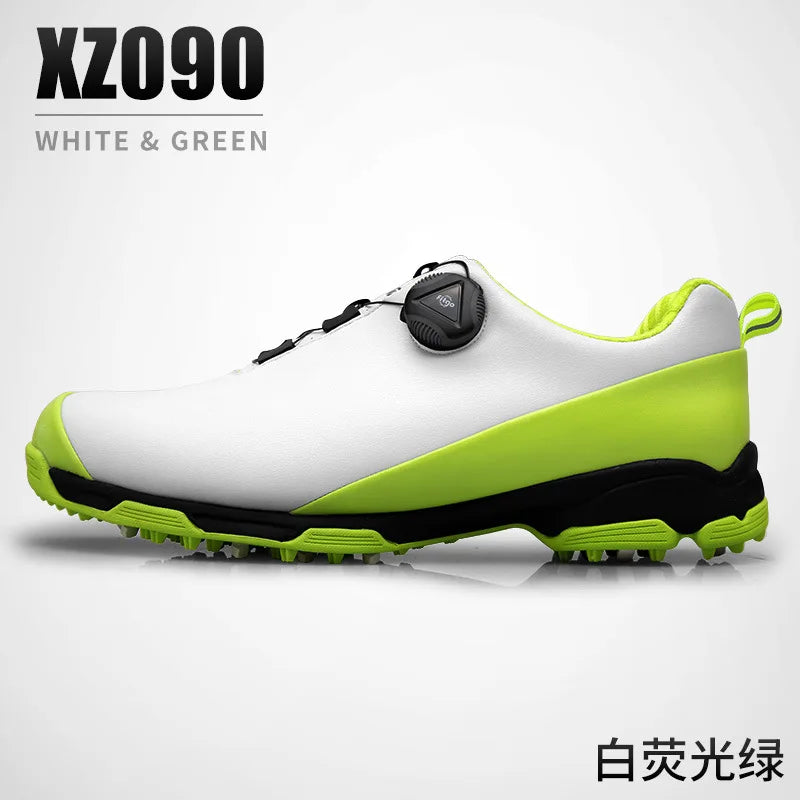 PGM Golf Men's Shoes Waterproof Sports Shoe Knobs Shoelaces Breathable Slip Resistant Sneakers Wholesale XZ090