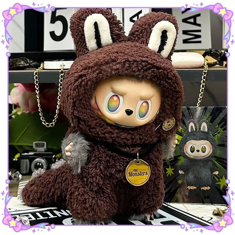 Hot Doll Clothes Outfit Accessories for 17cm Labubu V2 V1 Doll's Clothing Different Styles Cosplay Dress Kid Toy Gift