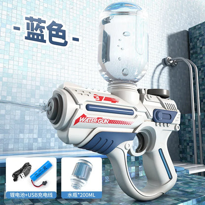 New 2024 Experience Fully Automatic Summer Water Gun Electric Glock Pistol Shooting Water Fun Toys for ChildrenBoysGirls Adults