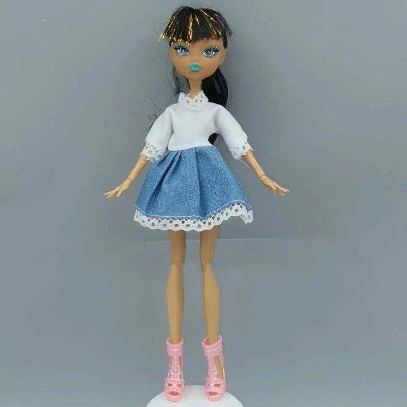 Girls Play House Toys 12 Joints Movable Children Girls Princess Elf Monster Doll Personalized Fashion Cool Princess Dolls Gifts