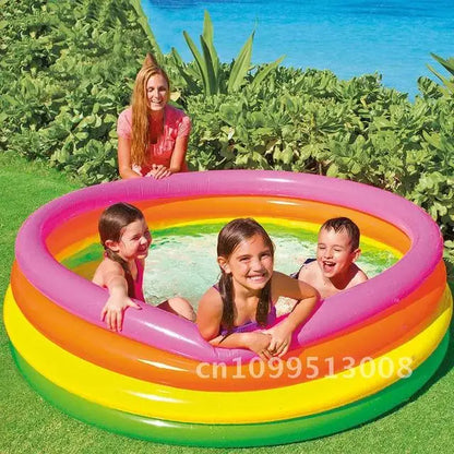Swimming Children's Inflatable Big Pool Floats Slide Dinosaur Castle Pools Summer Play Piscina Water Toys Games Kids for Baby