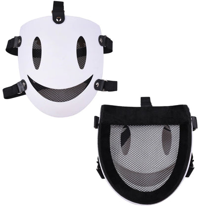 High-Rise Luminous Light Up Mask LED Glowing Mask Cosplay Party Anime Props Neon Face Mask for Adult Kids Halloween Supplies