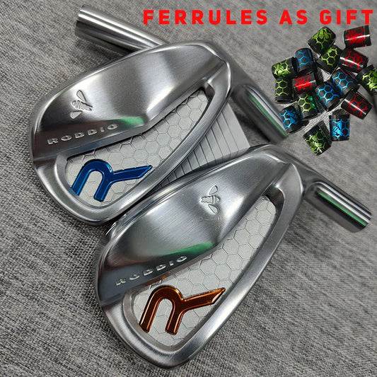 Tianwell Golf Irons Set PC Silver FORGED Soft Iron Golf Clubs 5- P 6pcs Head Ferrules as Gift