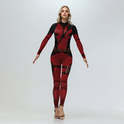 [You're My Secret] Cosplay Superhero Costume Anime Halloween Party Zentai Catsuit Women Men Bodysuit Jumpsuit