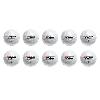 Three-Layer Golfs Ball for Competition Wear Resistant Durable Golfs Ball High Elastic Rubber Cores Golfs Equipment for Man Women