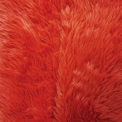 Soft Fluffy Faux Plush Fabric by the Meter for Cats Upholstery Carpets Dolls Diy Toy Sewing PV Fluff Cloth Thickened Beige Pink