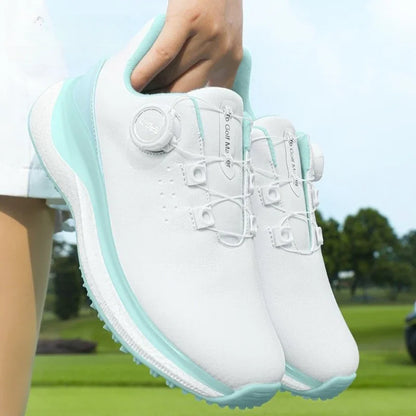 PGM Women's Golf Shoes Summer Waterproof High Elasticity Cushioning and Height Increasing Outdoor Sports Sneakers XZ435
