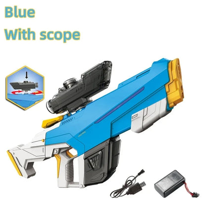 Hot Selling Dropshipping Electric Continuous Shooting Water Gun Toy Automatic Spray Outdoor Pool Summer Toy for Kids Adult Gift