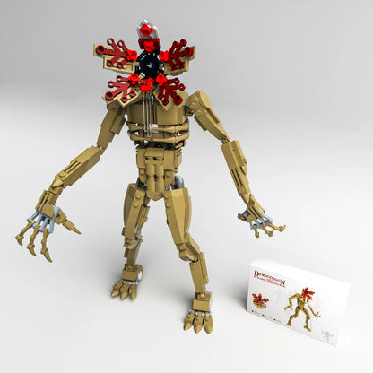 Demogorgon Toy Building Sets, Stranger Monster Figure Cannibal Flower Toys for Horror TV Series Fans, Halloween Present, 354 Pcs