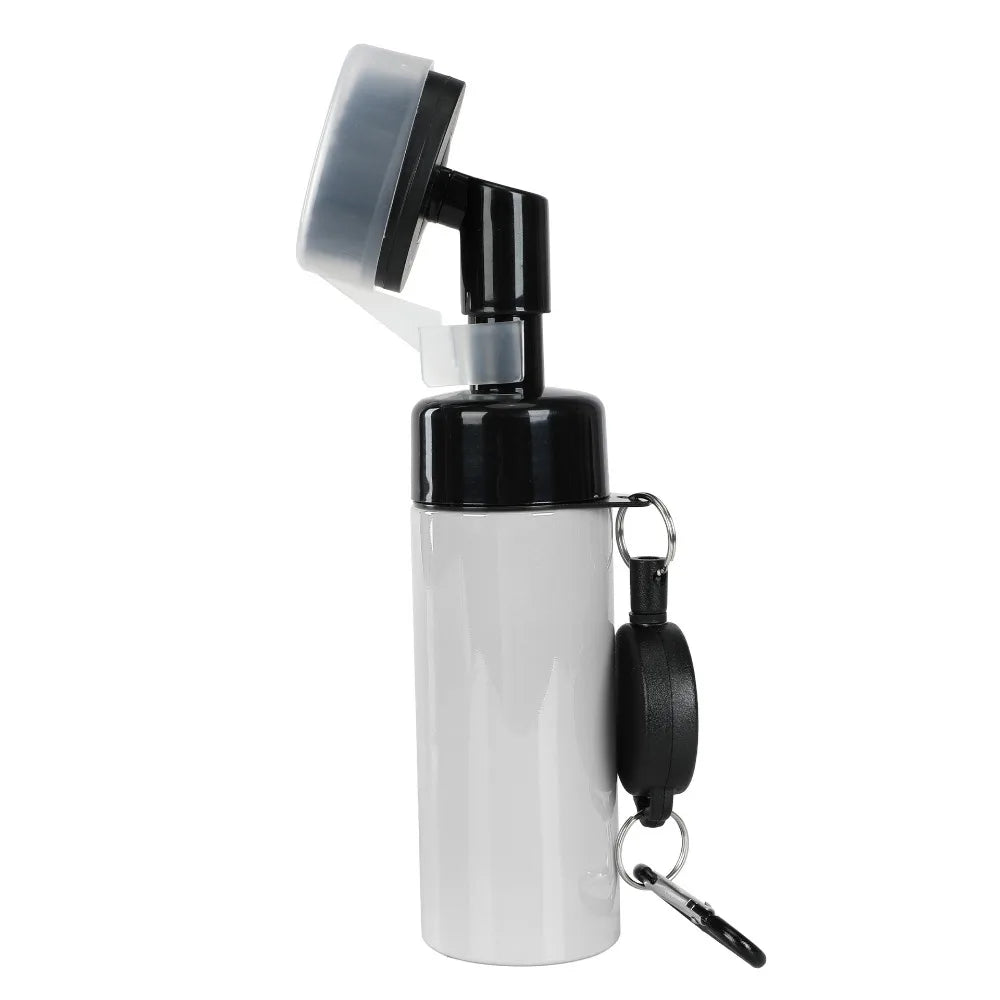 Leakproof Golf Club Groove Water Brush Nozzle Design Lightweight Golf Reservoir Tube Carabiner Portable Golf Squeeze Bottle