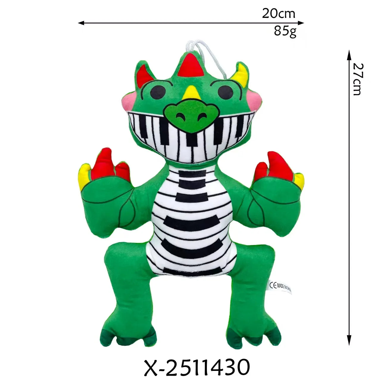 Nightmare Critters 4 Pianosaurus Jingle Plush Toy Yarnabys Lion Plushie Soft Stuffed Play Time Doll Toy for Kids Birthday GIft