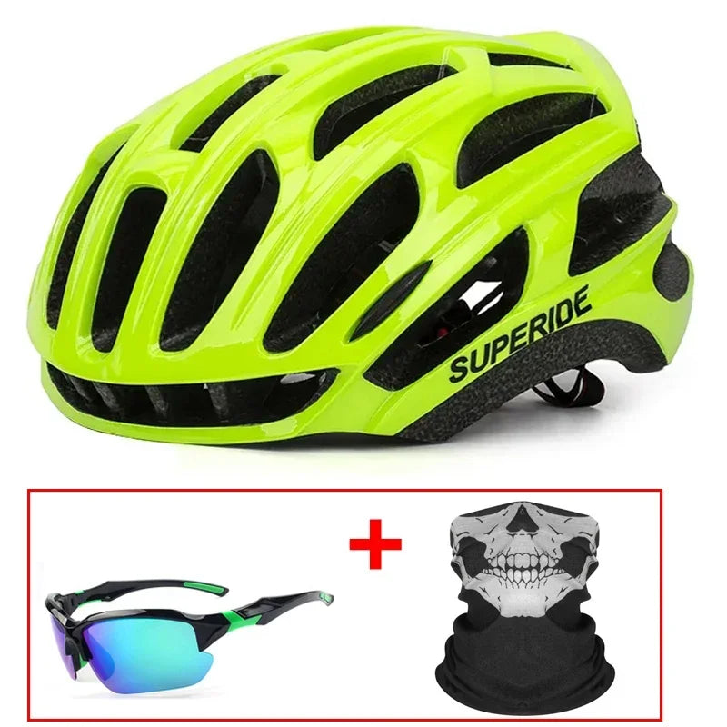 Road Bike Helmet Ultralight Bicycle Helmets Men Women Mountain Bike Riding Cycling Integrally-Molded Helmet