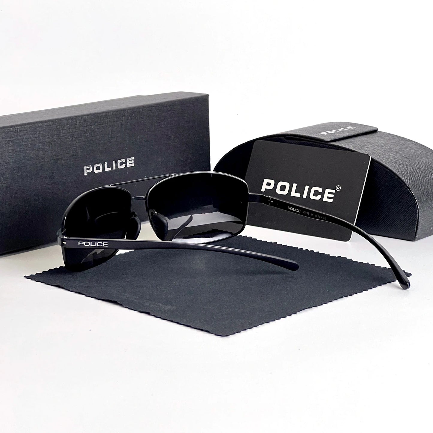 Luxury Brand Policer Sunglasses Polarized for Men Classic Sun Glasses High Quality Eyewears Pilot Goggle UV 400 Protection 6247