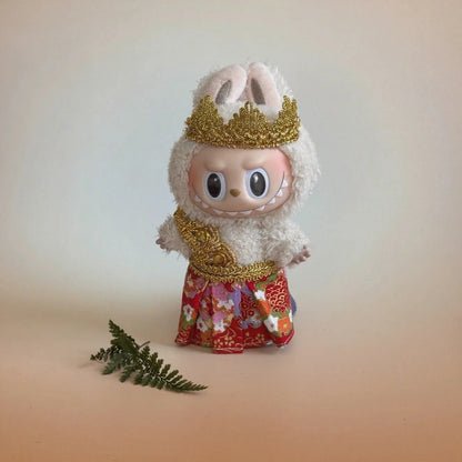 Labubu 3.0 Accessories Plush Idol Doll Clothing Thai Palace Clothing With Accessories Exquisite Set Gift