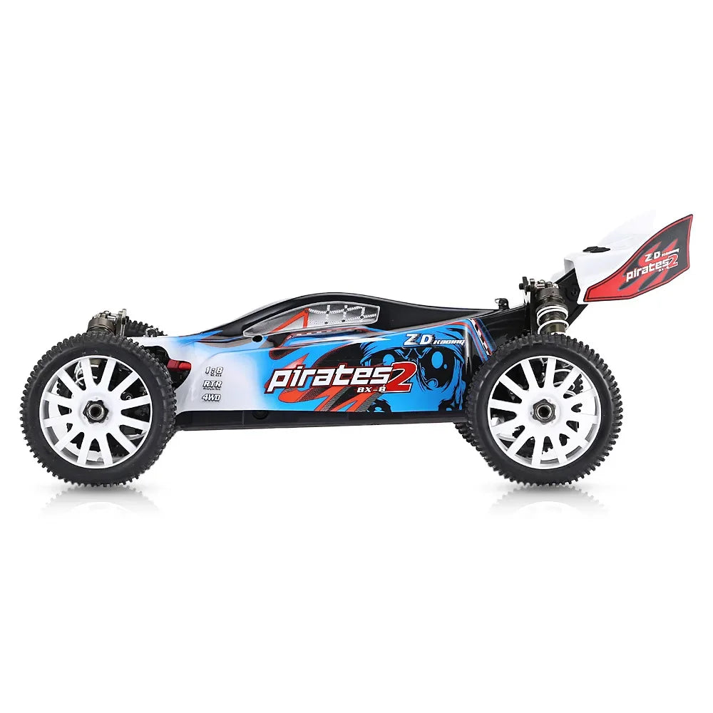 ZD Racing 9072 V2 1/8 2.4G 4WD RTR Brushless Electric RC Car Buggy Remote Control Truck High Speed 80km/H Outdoor Toys