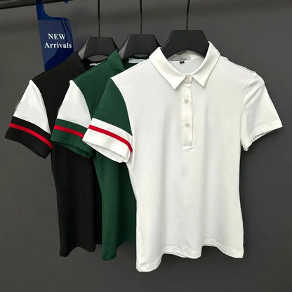 New Women's Golf T-Shirt Summer Women's Sports T-Shirt, Comfortable, Skin Friendly, Breathable, Free Shipping