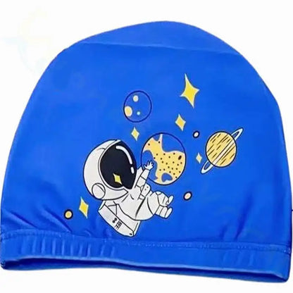 Cartoon Animal Children Swimming Cap Girls Boys Swimming Hat Elastic Kids Pool Swimming Cap 1-10 Years Old