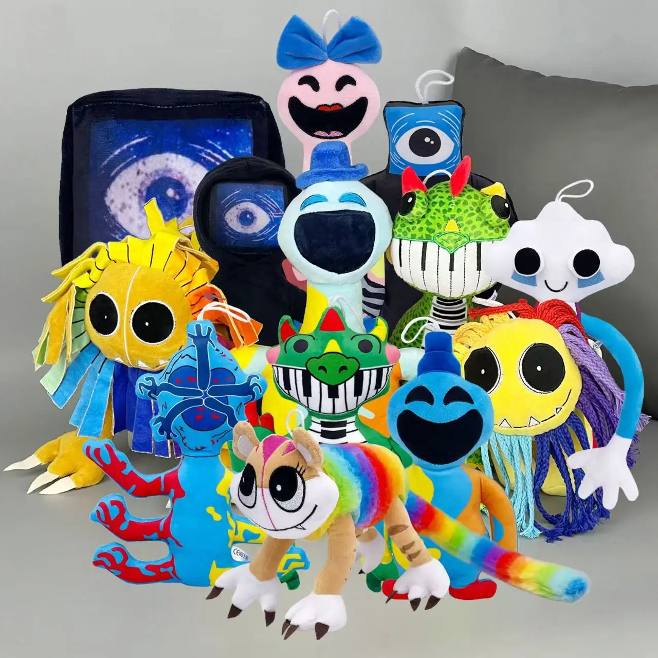 Nightmare Critters 4 Pianosaurus Jingle Plush Toy Yarnabys Lion Plushie Soft Stuffed Play Time Doll Toy for Kids Birthday GIft